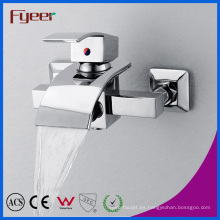 Fyeer Hot Sale Bathroom Waterfall Faucet con desviador